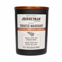 House of Velas® Journeyman™ Tobacco Mahogany Jar Candle Perspective: Main