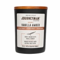 House of Velas® Journeyman™ Vanilla Amber Scent Jar Candles Perspective: Main