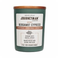 House of Velas® Journeyman™ Bergamot Cypress Scent Jar Candle Perspective: Main