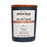 House of Velas® Journeyman™ Sea Driftwood Scent Jar Candle Perspective: Main