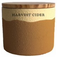 Ceramic Harvest Cider Scented Jar Candle - Fall Collection