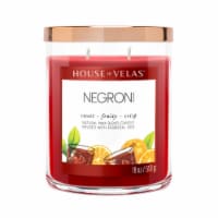 House of Velas® Negroni Scent Jar Candle Perspective: Main