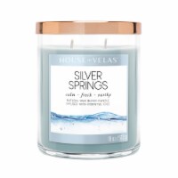 House of Velas® Silver Springs Jar Candle Perspective: Main