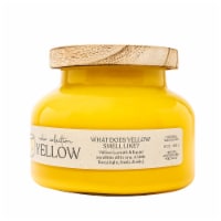 Aroma From Nature House of Velas Jar Candle Yellow Perspective: Main