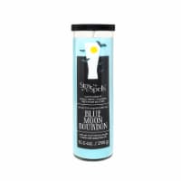 House of Velas Halloween Jar Candle Blue Moon Bourbon Perspective: Main