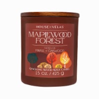 House of Velas Harvest Jar Candle Maplewood Forest Perspective: Main