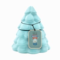 House of Velas Christmas Snow Globe Jar Candle Snowy Pine Perspective: Main