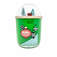House of Velas Christmas Snow Globe Jar Candle Noel Nostalgia Perspective: Main