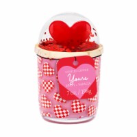 House of Velas Yours Berry + Basil Valentine's Day Globe Scented Candle Perspective: Main