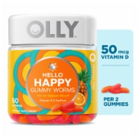 Olly® Hello Happy Gummy Worms Dietary Supplement
