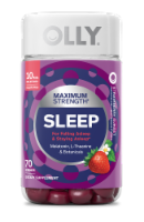 Olly® Maximum Strength Sleep - Strawberry Sunset Perspective: Main