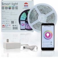 WBM Smart RGB LED Strip Lights, App Controlled for Home & Outdoor Decoration | 16 ft /1 Strip