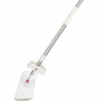 WBM Home Floor Mop, Microfiber Cleaning System, Long Aluminium Rod, Best for All Floor Types