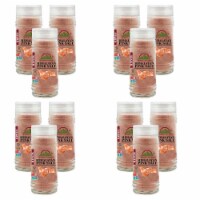 Himalayan Chef Pink Salt, Fine Salt, Rich in 84 Minerals | 4.2 Oz Glass Shaker – 12 packs