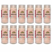 Himalayan Chef Pink Salt, Certified Pure Gourmet Cooking Salt, 17.5 Oz Glass Shaker – 12 Pack