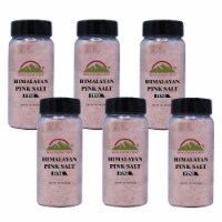 Himalayan Chef Pink Salt, Rich in Minerals, Unique Taste | 12.5 Oz Plastic Shaker – 6 Packs