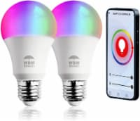 LED Light Bulb, RGB Color Changing & Dimmable, Wi-F Control Multicolor Bulb