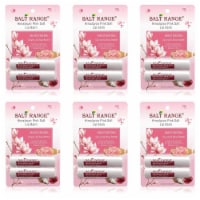 Moisturizing Lip Balm Cherry & Shea Butter, Chapstick for Dry, Chapped lips, 6 Pack