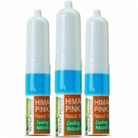 Natural Solution Salt Nasal Inhaler, Aromatherapy with Mint Oil, Congestion- Pack of 3