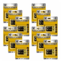 Alkaline Double A Cells, Long-Lasting Performance All Purpose AA Batteries, – 12 Pack