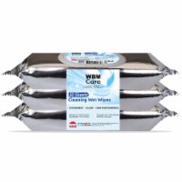 Flushable Wet Wipes, Upgraded from Baby Tissues, 50 Sheets (pack of 3)