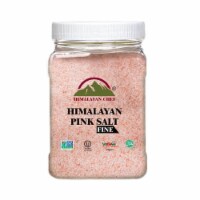 Himalayan Chef Pink Salt Fine Grain, Plastic Jar - 5lbs GMO & Gluten-Free