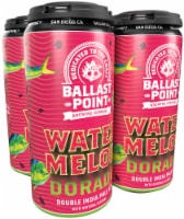 Ballast Point Watermelon Dorado Double IPA Craft Beer Perspective: Main