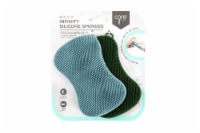 Core Home Silicone Sponges - Green/Blue Perspective: Main