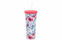 Manna Chilly Floral Tumbler - Pink Perspective: Main
