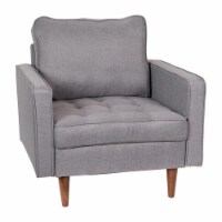 Hudson Mid-Century Modern Commercial Grade Armchair