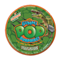 Gummi Pop Surprise!™ Dinoz Toy and Candy Ball Perspective: Main