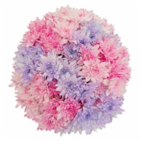 Mother's Day Shimmer Poms Fresh Flower Bouquet Perspective: Main