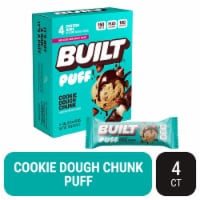 BUILT® Puff Cookie Dough Chunk Protein Bars Perspective: Main