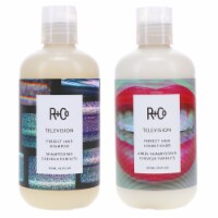R+CO Television Perfect Hair Shampoo 8.5 oz & Television Perfect Hair Conditioner 8.5 oz Comb