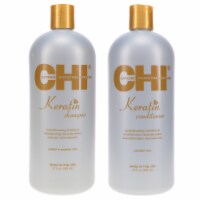 CHI Keratin Reconstructing Shampoo 32 oz & Keratin Reconstructing Conditioner 32 oz Combo Pac