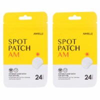 Avarelle Acne Spot Pimple Patch AM 24 Round Patches 2 Pack