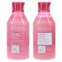 Redken Volume Injection Shampoo 10.1 oz & Volume Injection Conditioner 10.1 oz Combo Pack