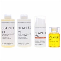 Olaplex No.4 Bond Maintenance Shampoo 8.5 oz, No. 5 Bond Maintenance Conditioner 8.5 oz, No.