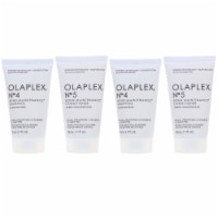 Olaplex No.4 Bond Maintenance Shampoo 1 oz 2 Count & No.5 Conditioner 1 oz 2 Count Combo Pack