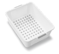 madesmart Medium Basket - White