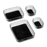 madesmart® Soft-Grip Food Storage Bins - Carbon Perspective: Main