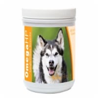 Healthy Breeds 840235100737 Alaskan Malamute Omega HP Fatty Acid Skin & Coat Support Soft Che