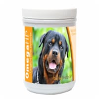 Healthy Breeds 840235113676 Rottweiler Omega HP Fatty Acid Skin & Coat Support Soft Chews, 90
