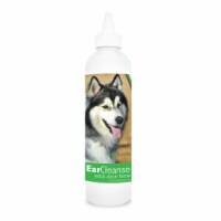 Healthy Breeds 840235114390 8 oz Siberian Husky Ear Cleanse with Aloe Vera Cucumber Melon
