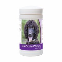 Healthy Breeds 840235172086 Irish Water Spaniel Tear Stain Wipes - 70 Count
