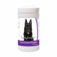 Healthy Breeds 840235173915 Schipperke Tear Stain Wipes - 70 Count