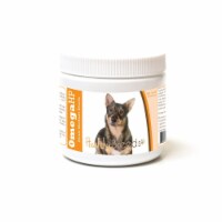 Healthy Breeds 840235186946 Swedish Vallhund Omega HP Fatty Acid Skin & Coat Support Soft Che
