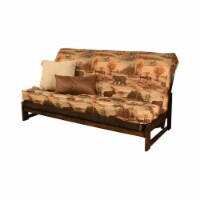 Kodiak Furniture Full-size Futon Cover in Canadian Multi-Color Fabric