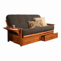 Kodiak Furniture Phoenix Storage Frame with Fabric Mattress in Gray/Barbados