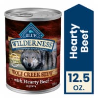 Blue Buffalo Wilderness High-Protein Adult Wolf Creek Stew Wet Dog Food Beef Perspective: Main